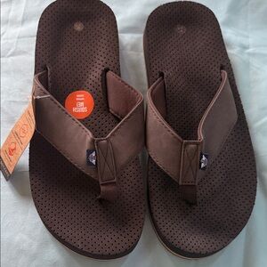 Dockers Dark Brown Men's Flip Flops